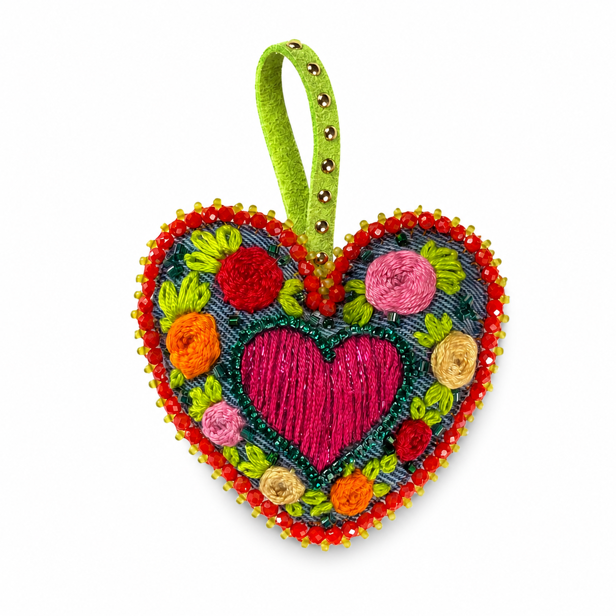 Charm Corazón Floral