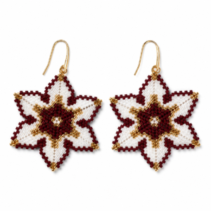Aretes Flor Granada