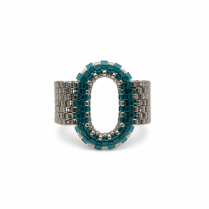 Anillo Óvalo Turquesa