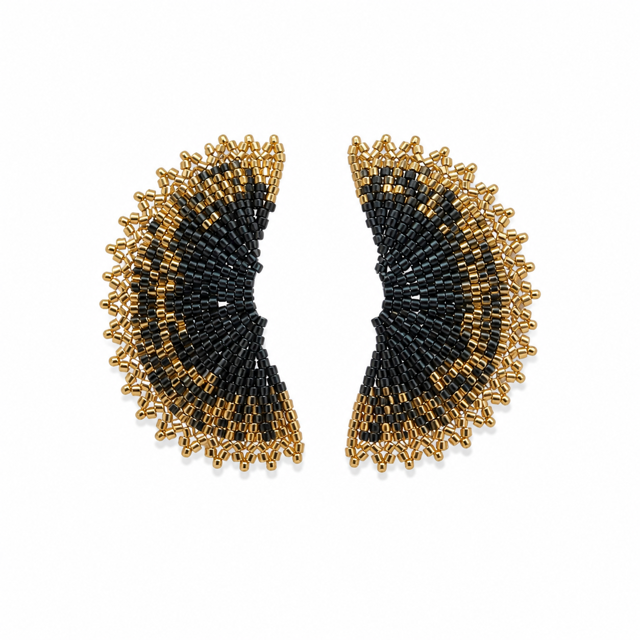 Aretes Media Luna Elegantes