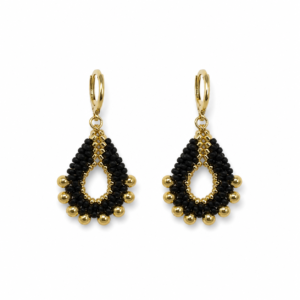 Aretes Gota Negra