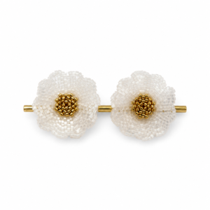 Aretes Margarita Blanca